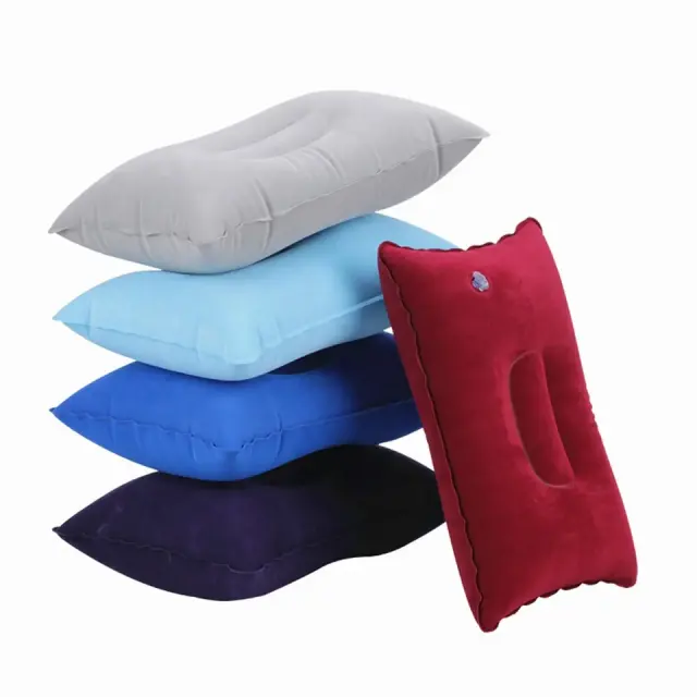 Light weight customized air camping inflatable pillow for outdoor travel