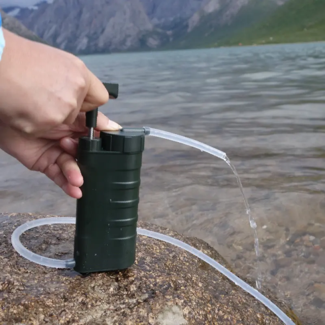 Outdoor Survival Small UF Water Filter 0.01 Micron Smart Water Purifier