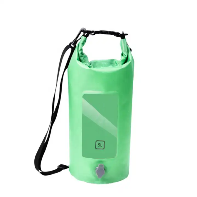 Cross-border explosive waterproof floating stream bag contains collapsible bucket for outdoor sports supplies