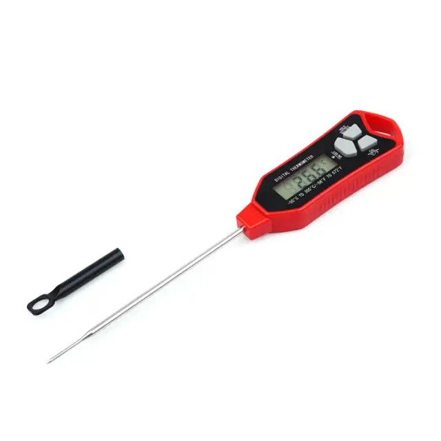 CE Approved Digital Instant Read BBQ Meat Thermometer BBQ Grill Food Cooking Thermometer