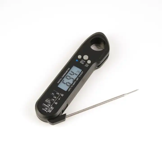 Wireless barbecue thermometer probe foldable thermometer kitchen food thermometer