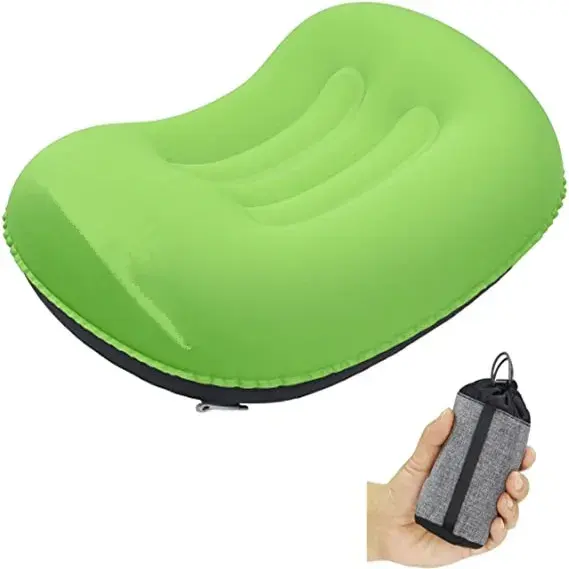 Ultralight Camping Pillow Inflatable Air Pillow for Neck Lumber Sleep in Comfort while Camp Backpacking Travel